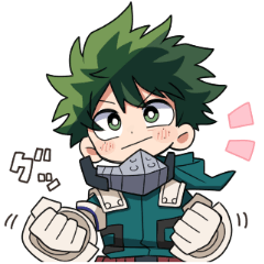 デクくん多めのヒロアカスタンプ2