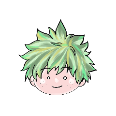 デクたくさんスタンプ