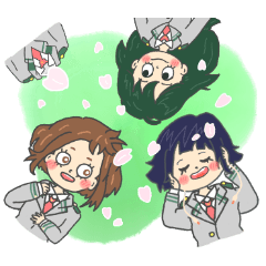 ヒロアカスタンプ描いてみた【1】