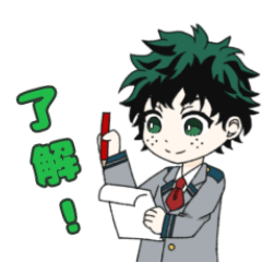 My Hero Academia Daily Stickers