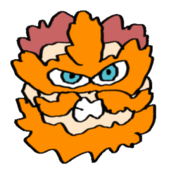 エンデヴァーさんの顔スタンプ