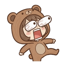 Kumakko Anime-Style Reactions (No Text)