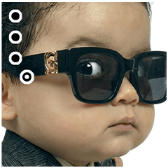 ボス顔ベイビーのシュールな日常