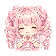 Rosequartz Flower Fairy