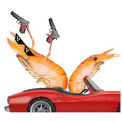 กุ้งสุดเท่! (ขยับได้) #2