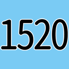 数字1520～1559