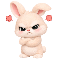 Rabbit so cute and lovely (No text)
