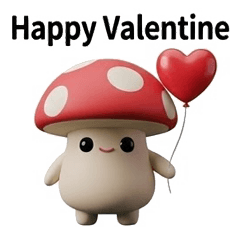 mushrooms Valentine
