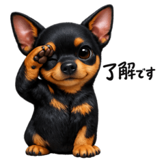 Miniature Pinscher Daily Stickers 1