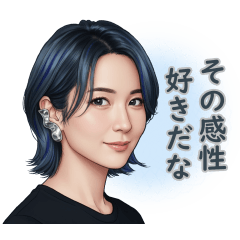クリエイティブな大人の日常スタンプ