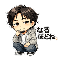 Chibi Daily Reaction Stickers