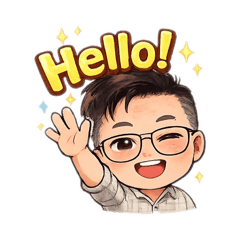 q版車仔日常貼圖（廣東話）