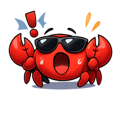 グラサンカニ参上 @SFW