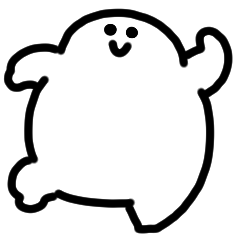 胖子跳舞動畫貼紙