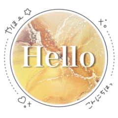 アルコールインクアート♪