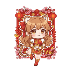 Tiger Year Girl