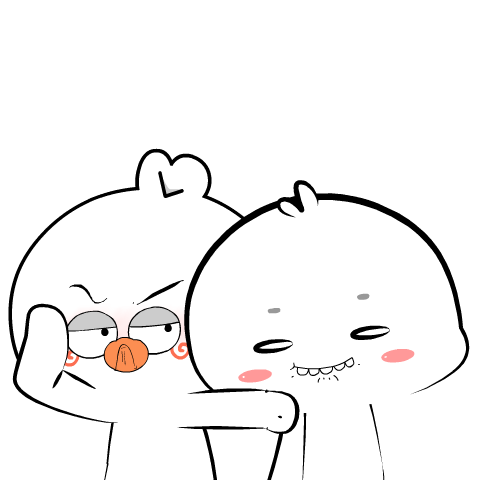 Weird White Bird 3 : Effect stickers