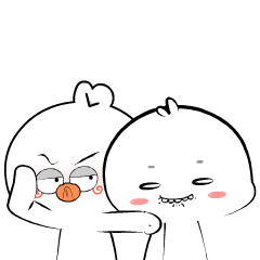 Weird White Bird 3 : Effect stickers