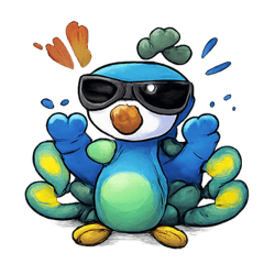 นกยูงใส่แว่นสุดคูล @SFW