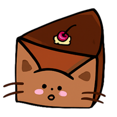 路の巧克力蛋糕貓貓^^