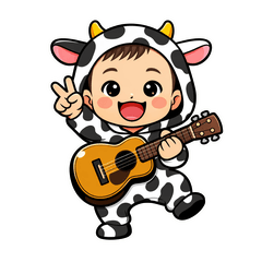 Rockin Baby Moo Moo Rebellion