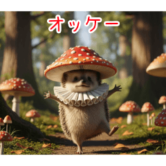 [オッケー専用]キノコ針ネズミ