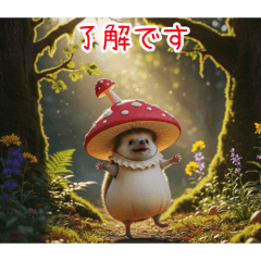 [了解です専用]キノコ針ネズミ