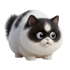 Wiggling Chubby Meow (ANM)