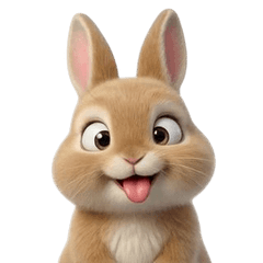 กระต่ายน้ำตาลดุ๊กดิ๊ก (ANM)