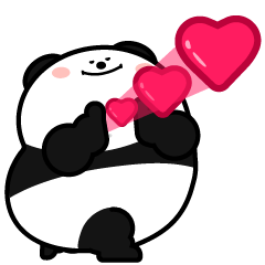 Cute and lovely chubby panda 1