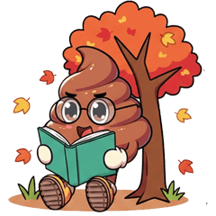 Poo Character Seasonal Stickers