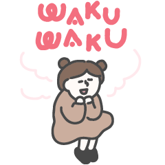 English Girl Stickers