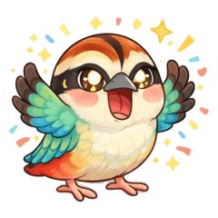 八色鳥Mochi的日常狂歡