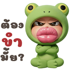 กบปากเจ่อ (บิ๊กสติกเกอร์)