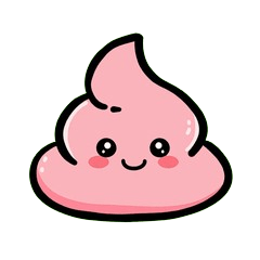 Lucky Pink unko (Valentine)