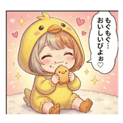 ひよみぴよぴよスタンプ