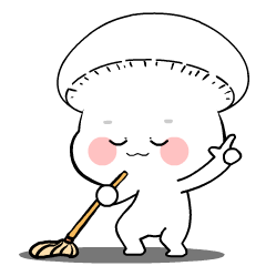 Chubby mushroom : Effect stickers