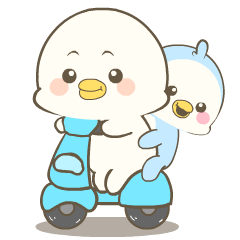 White Chiko 2 : Effect stickers