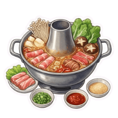 HINNA for FOOD 6 : HOT POT