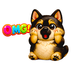 หมาน้อยอ้วนกลม พูดอังกฤษ น่ารัก 3D