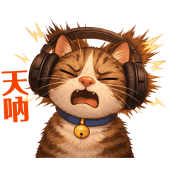 紙袋貓布魯試耳機（文字版）