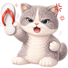 Grey&White Cat 2026 (No Text)