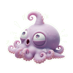 Gurita Tercengang Kaget Setengah Mati