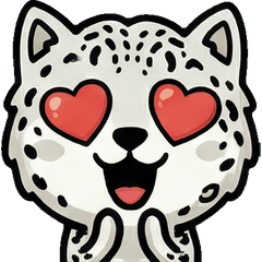 動くユキヒョウ2