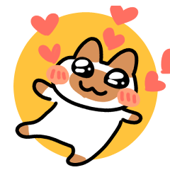 High-spirited Siamese cat