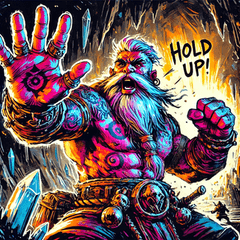 พลังทะลุขีด! ดวอร์ฟคลั่ง [หมึกสีจัดจ้าน]