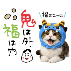 ○冬のねこねこスタンプ○