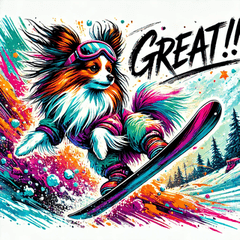 พาพิลยองสุดจี๊ด! สโนว์บอร์ดสายฟ้า