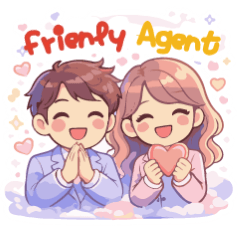 Friendly Agent Couple