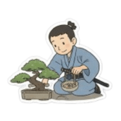 Daily Life of a Chill Samurai Stickers1